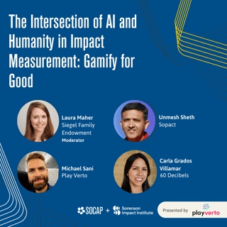 The Intersection of AI and Humanity in Impact Measurement: Gamify for Good