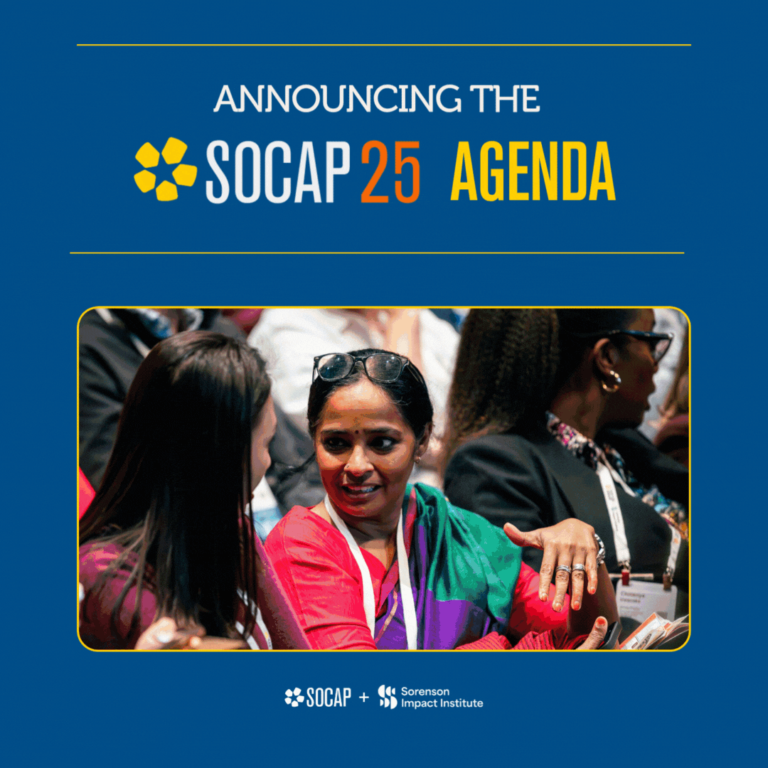Announcing the SOCAP25 Agenda.